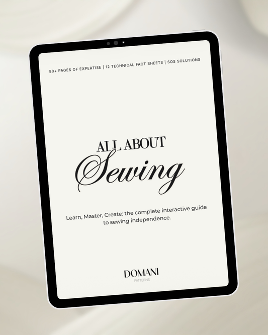 ALL ABOUT SEWING - Complete & Interactive PDF Guide (EN)