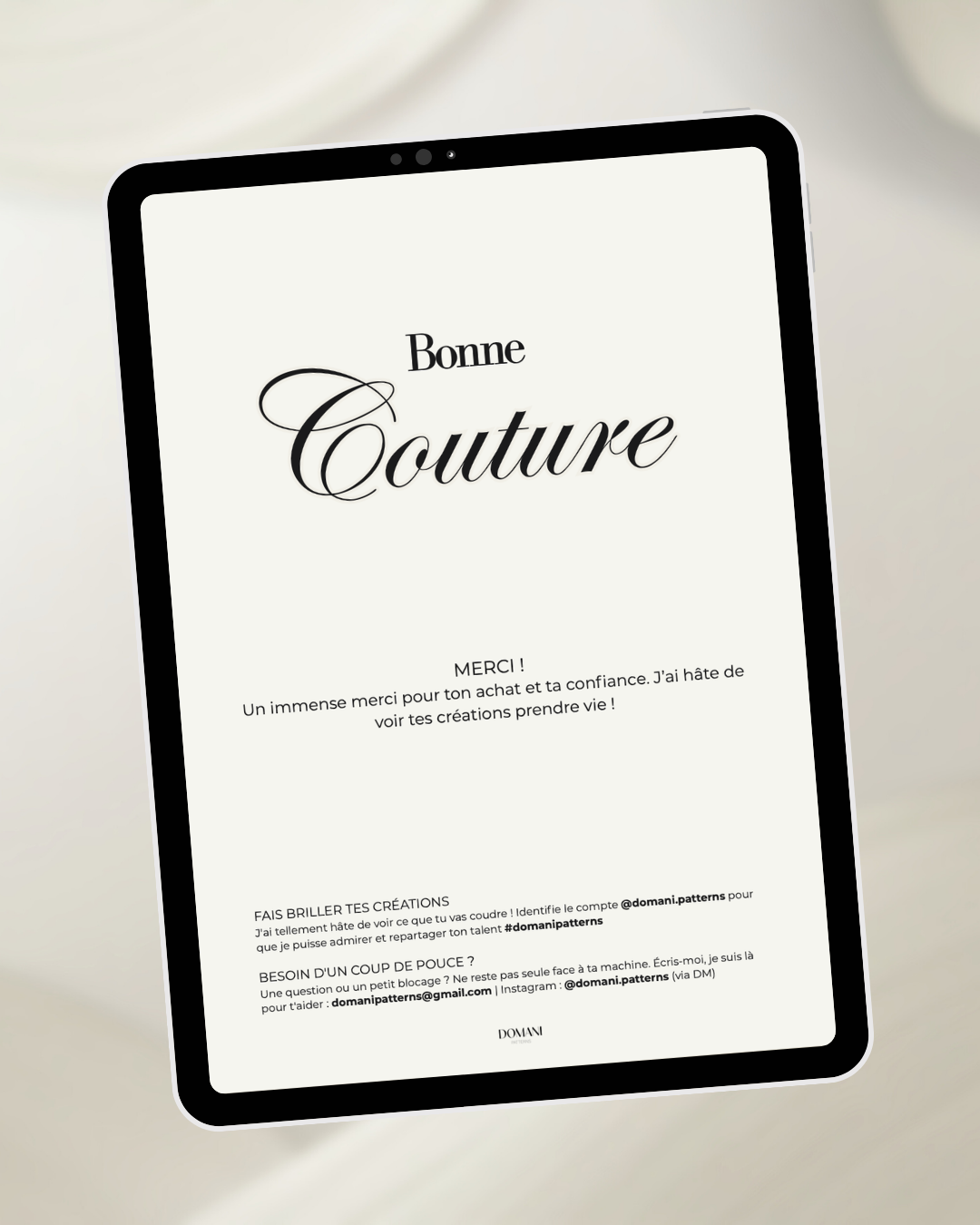 TOUT SUR LA COUTURE - Guide PDF Complet & Interactif (FR)