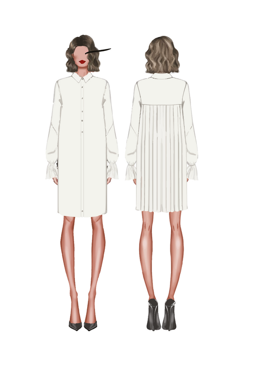 Patron PDF - Chemise/ Robe Noa