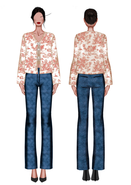 Patron PDF - Blouse Alba