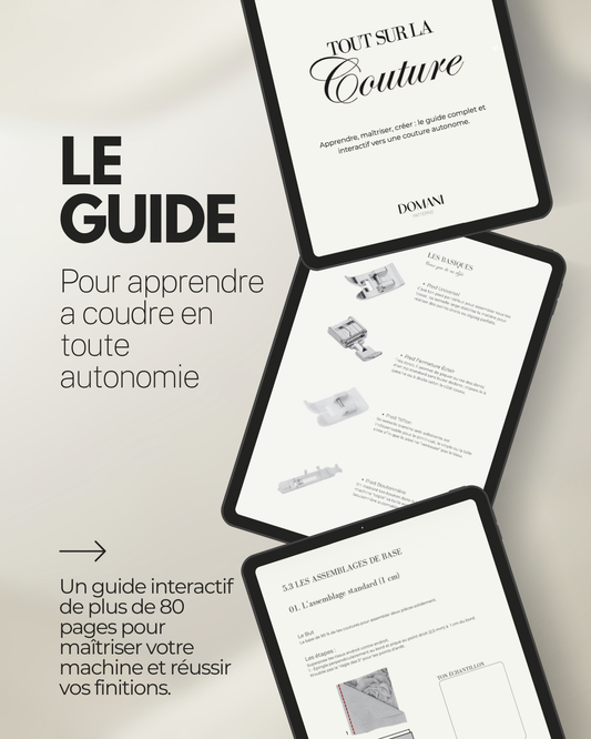 TOUT SUR LA COUTURE - Guide PDF Complet & Interactif (FR)