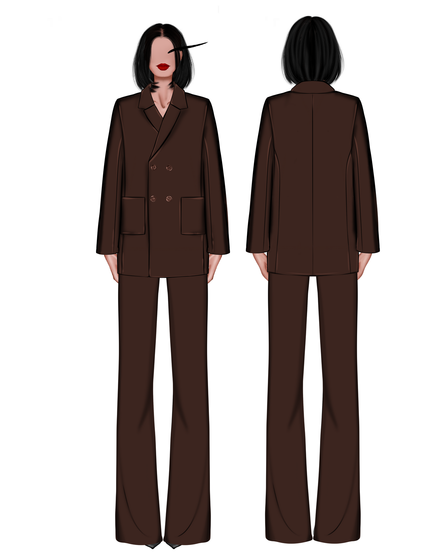 SELINA - Patron de couture PDF Signature