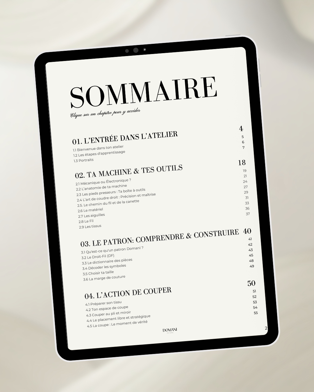 TOUT SUR LA COUTURE - Guide PDF Complet & Interactif (FR)