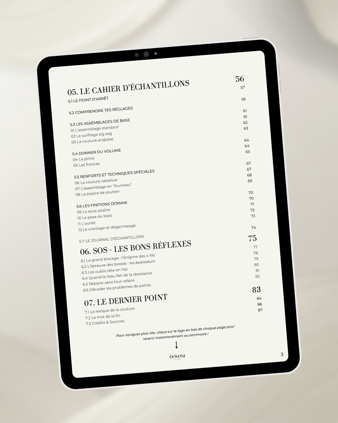 TOUT SUR LA COUTURE - Guide PDF Complet & Interactif (FR)