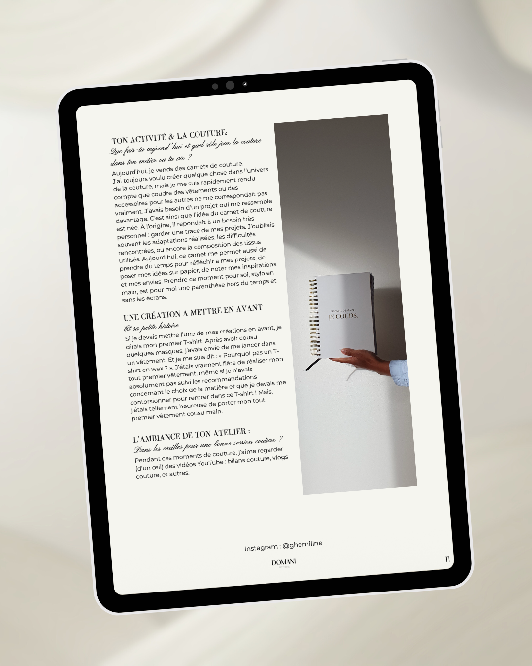 TOUT SUR LA COUTURE - Guide PDF Complet & Interactif (FR)