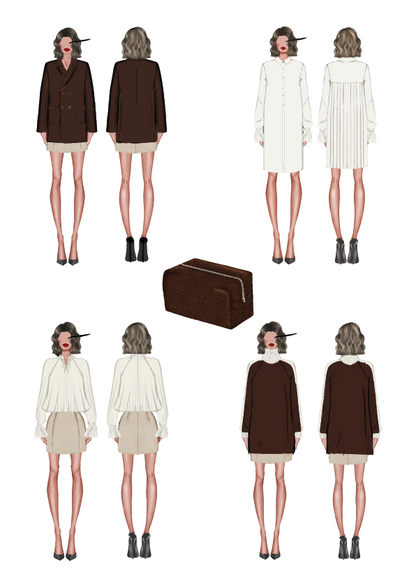 PACK COLLECTION SIGNATURE - 5 Patrons de couture PDF