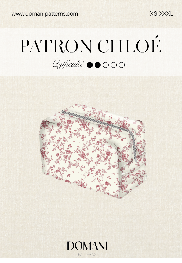 Patron PDF - Pochette Chloé