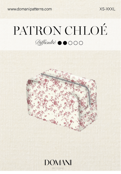 Patron PDF - Pochette Chloé