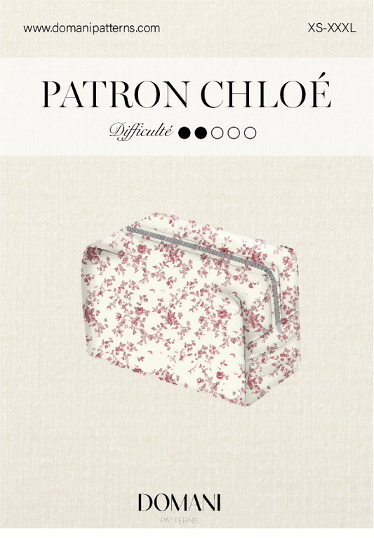 Patron PDF - Pochette Chloé