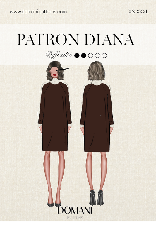Patron PDF - Sweat/ Robe Diana