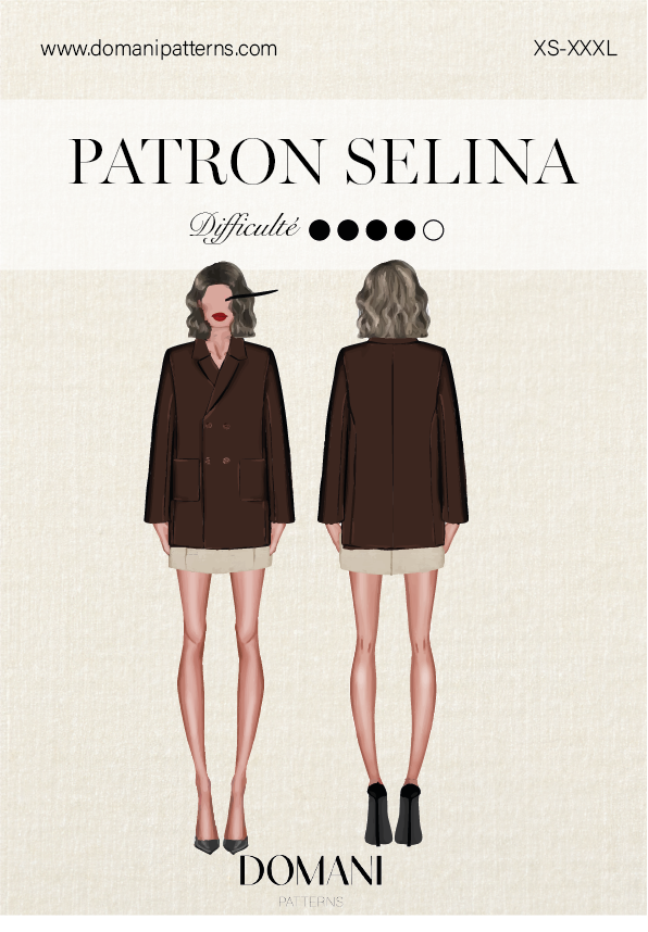 Patron PDF - Veste Selina