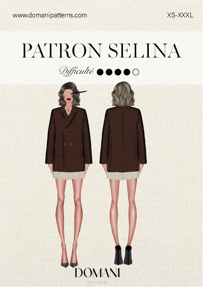 Patron PDF - Veste Selina