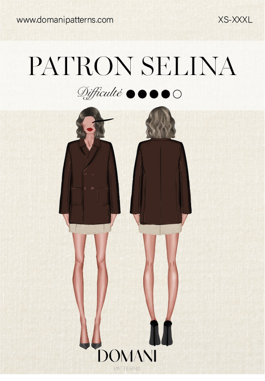 Patron PDF - Veste Selina