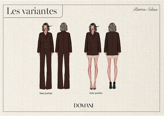 Patron PDF - Veste Selina