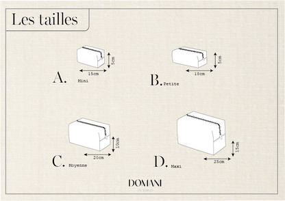Patron PDF - Pochette Chloé